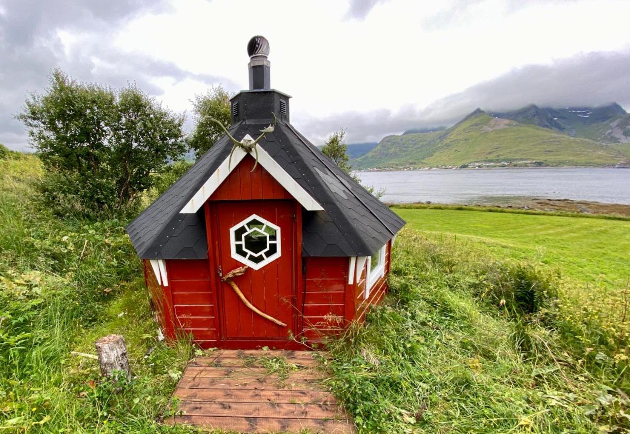 Nappstraumen Panorama Lofoten Gravdal  외부 사진